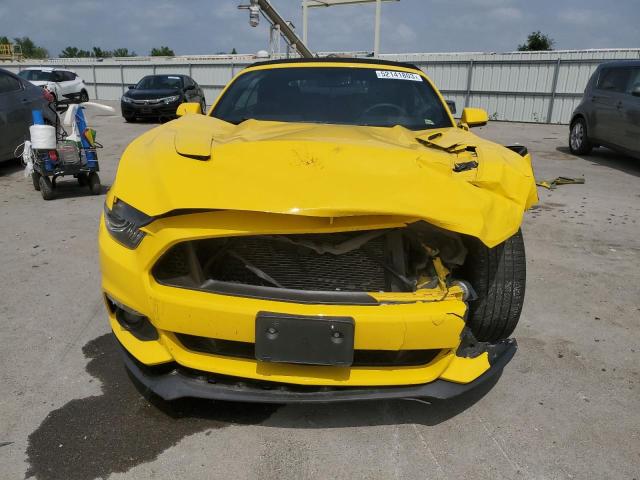 1FATP8FF1F5343792 - 2015 FORD MUSTANG GT YELLOW photo 5