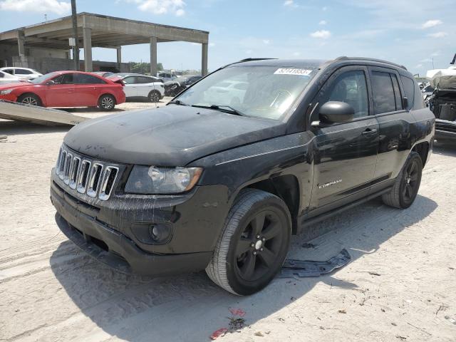 1C4NJDBB3GD509141 - 2016 JEEP COMPASS SPORT GRAY photo 1