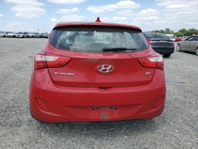 KMHD35LE3DU109625 - 2013 HYUNDAI ELANTRA GT RED photo 6