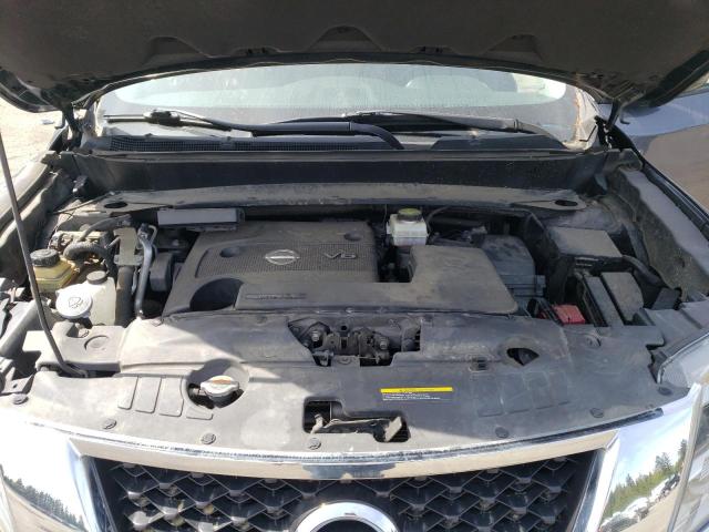 5N1AR2MM2EC686174 - 2014 NISSAN PATHFINDER S GRAY photo 12