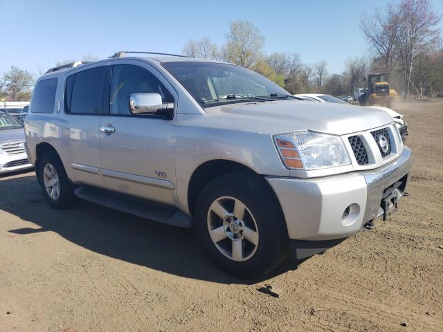 5N1AA08C27N709845 - 2007 NISSAN ARMADA SE SILVER photo 4