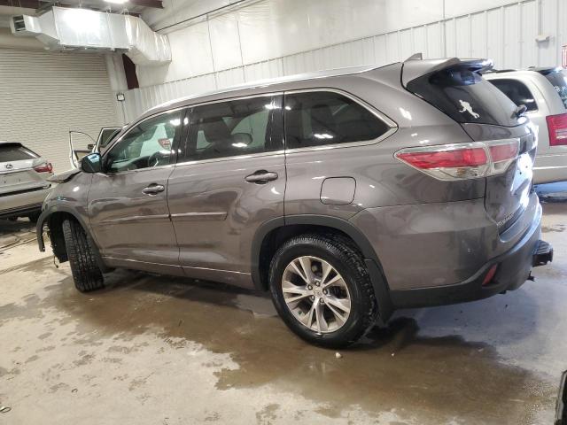 5TDJKRFH7FS171575 - 2015 TOYOTA HIGHLANDER XLE Boz foto 2