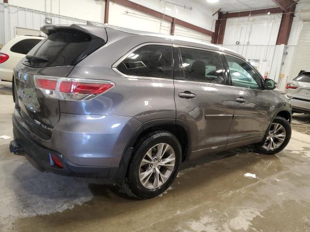 5TDJKRFH7FS171575 - 2015 TOYOTA HIGHLANDER XLE Boz foto 3