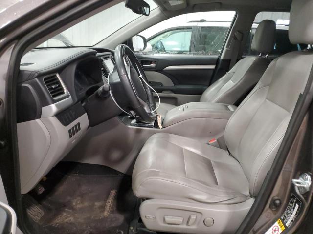 5TDJKRFH7FS171575 - 2015 TOYOTA HIGHLANDER XLE Boz foto 7