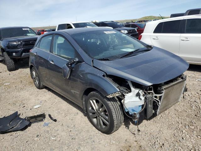 KMHD35LH3GU330348 - 2016 HYUNDAI ELANTRA GT GRAY photo 4