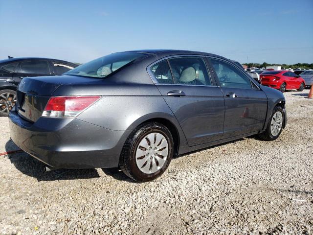 1HGCP2F39AA164768 - 2010 HONDA ACCORD LX GRAY photo 3