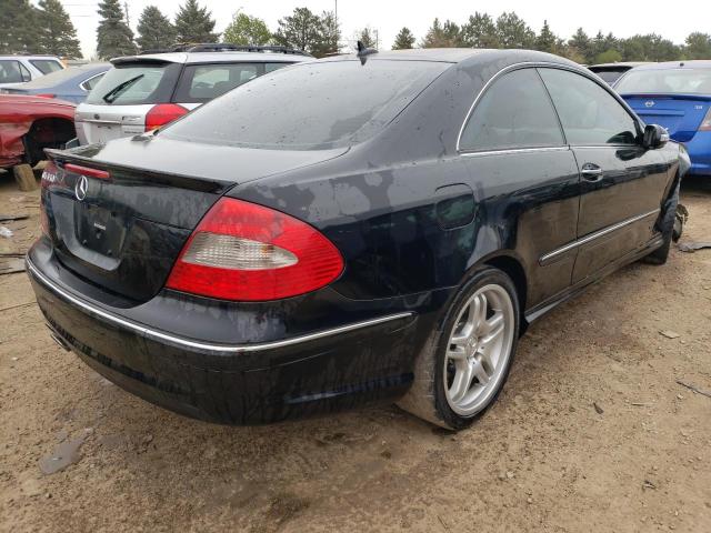 WDBTJ72H08F245331 - 2008 MERCEDES-BENZ CLK 550 BLACK photo 3