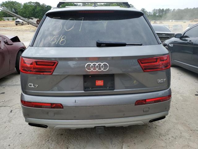 WA1LAAF79HD036479 - 2017 AUDI Q7 PREMIUM PLUS GRAY photo 6