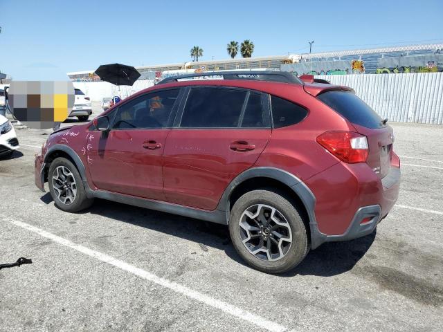 JF2GPADC7GH341736 - 2016 SUBARU CROSSTREK PREMIUM RED photo 2