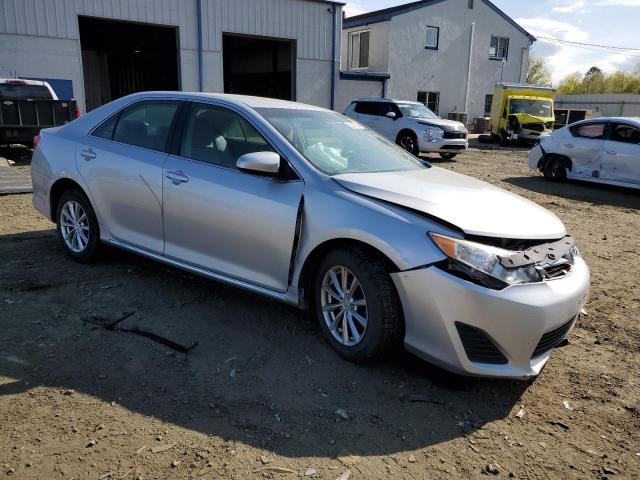 4T4BF1FK6ER396331 - 2014 TOYOTA CAMRY L SILVER photo 4