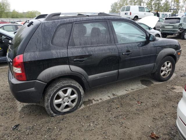 KM8JN72D05U151589 - 2005 HYUNDAI TUCSON GLS BLACK photo 3