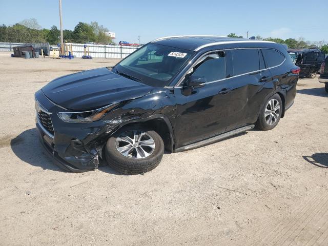 5TDGZRBH3NS595250 - 2022 TOYOTA HIGHLANDER XLE BLACK photo 1