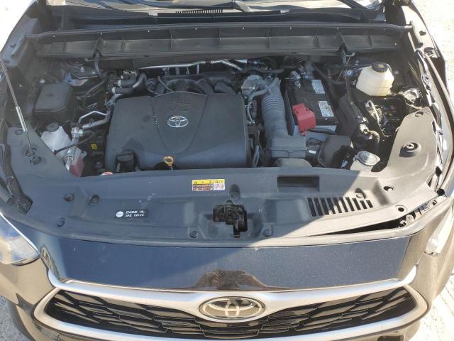 5TDGZRBH3NS595250 - 2022 TOYOTA HIGHLANDER XLE BLACK photo 12