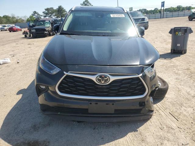 5TDGZRBH3NS595250 - 2022 TOYOTA HIGHLANDER XLE BLACK photo 5