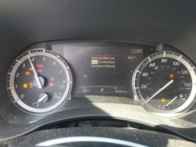 5TDGZRBH3NS595250 - 2022 TOYOTA HIGHLANDER XLE BLACK photo 9