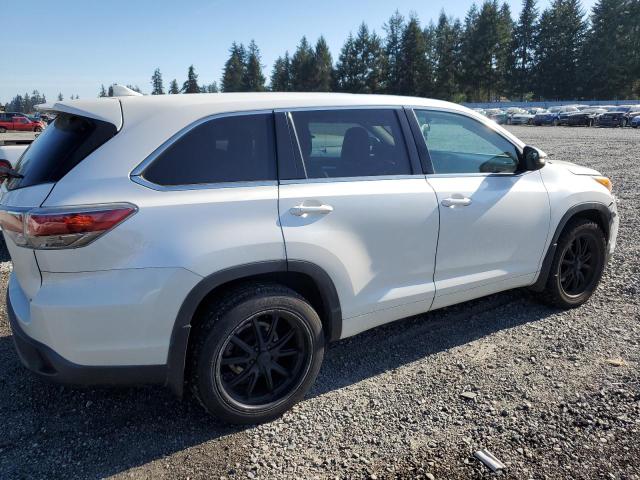 5TDZKRFH5FS092389 - 2015 TOYOTA HIGHLANDER LE WHITE photo 3