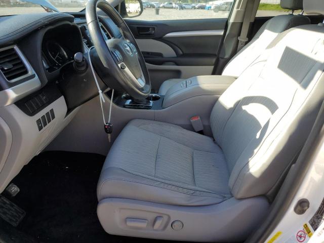 5TDZKRFH5FS092389 - 2015 TOYOTA HIGHLANDER LE WHITE photo 7