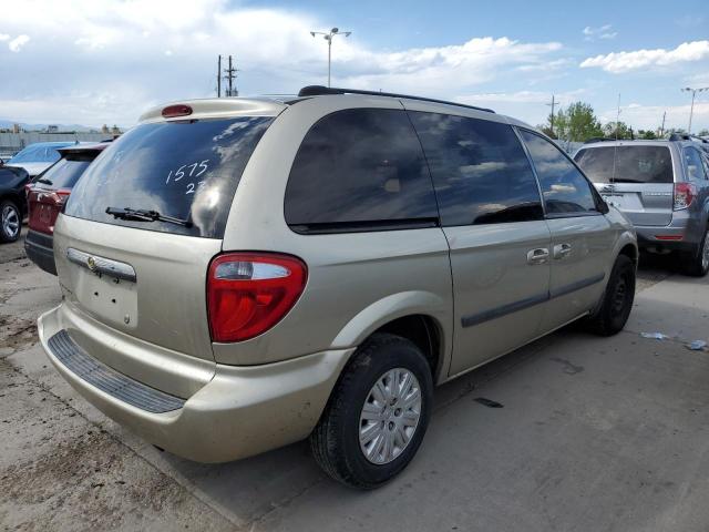 1C4GP45R75B391457 - 2005 CHRYSLER TOWN & COU ოქროსფერი ფოტო 3