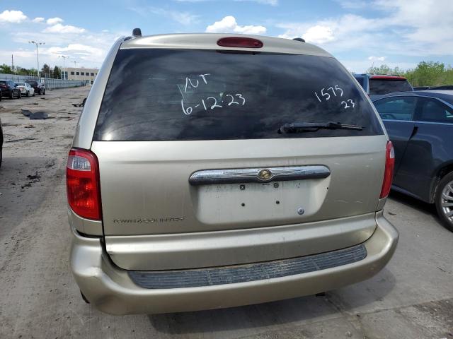 1C4GP45R75B391457 - 2005 CHRYSLER TOWN & COU ოქროსფერი ფოტო 6