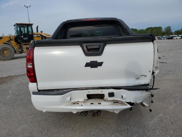 3GNEC12J67G185466 - 2007 CHEVROLET AVALANCHE C1500 WHITE photo 6