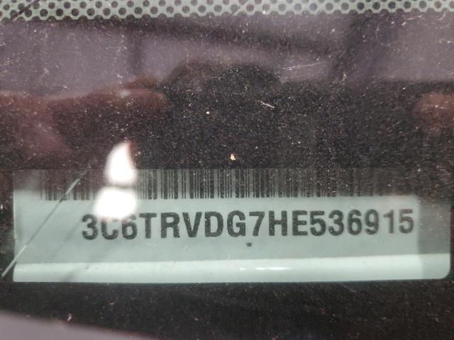 3C6TRVDG7HE536915 - 2017 RAM PROMASTER 2500 HIGH WHITE photo 13