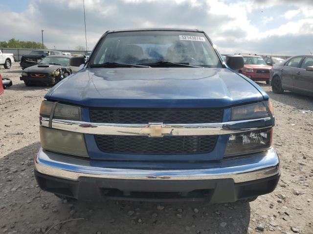 1GCDT136868265645 - 2006 CHEVROLET COLORADO BLUE photo 5