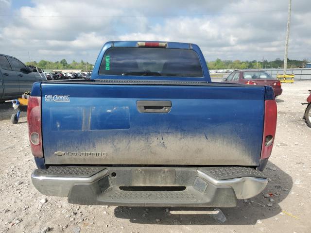 1GCDT136868265645 - 2006 CHEVROLET COLORADO BLUE photo 6