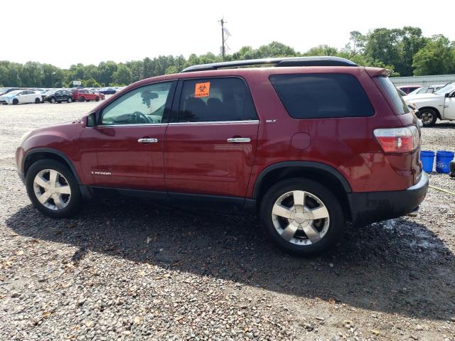 1GKEV33777J103605 - 2007 GMC ACADIA SLT-2 BURGUNDY photo 2