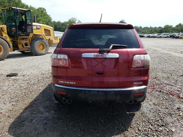 1GKEV33777J103605 - 2007 GMC ACADIA SLT-2 BURGUNDY photo 6