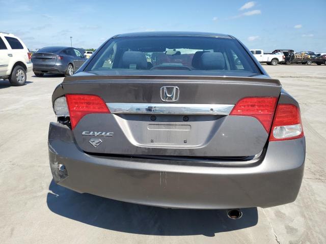 19XFA1F62BE043046 - 2011 HONDA CIVIC LX-S فحمي صورة 6