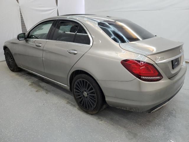 55SWF8DB2KU302167 - 2019 MERCEDES-BENZ C 300 TAN photo 2