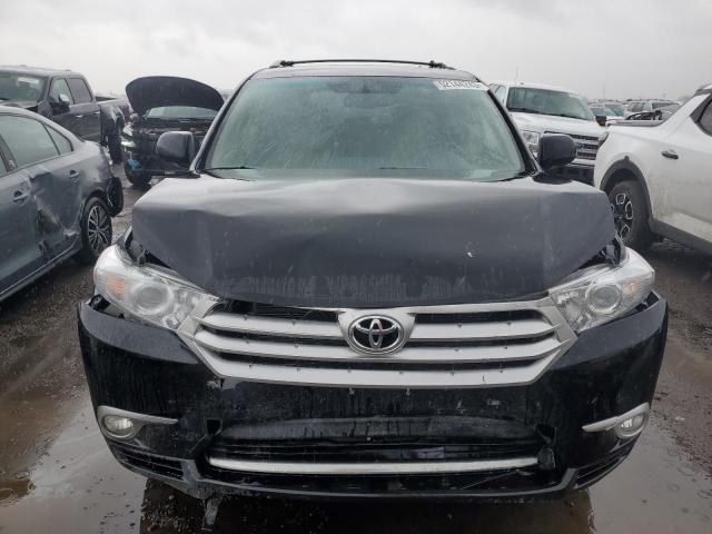 5TDDK3EH7DS204731 - 2013 TOYOTA HIGHLANDER LIMITED BLACK photo 5