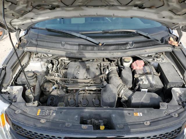 1FM5K8AR0EGC61067 - 2014 FORD EXPLORER POLICE INTERCEPTOR შავი ფოტო 11