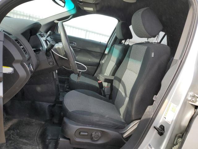 1FM5K8AR0EGC61067 - 2014 FORD EXPLORER POLICE INTERCEPTOR შავი ფოტო 7