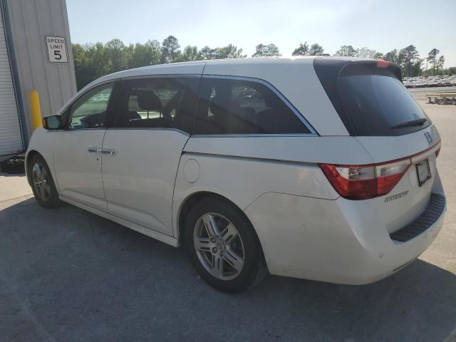 5FNRL5H93CB112764 - 2012 HONDA ODYSSEY TOURING WHITE photo 2