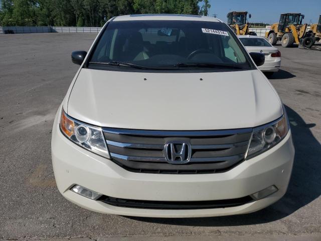 5FNRL5H93CB112764 - 2012 HONDA ODYSSEY TOURING WHITE photo 5