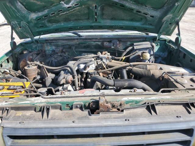 1FTEF25Y7JNB48150 - 1988 FORD F250 GREEN photo 11