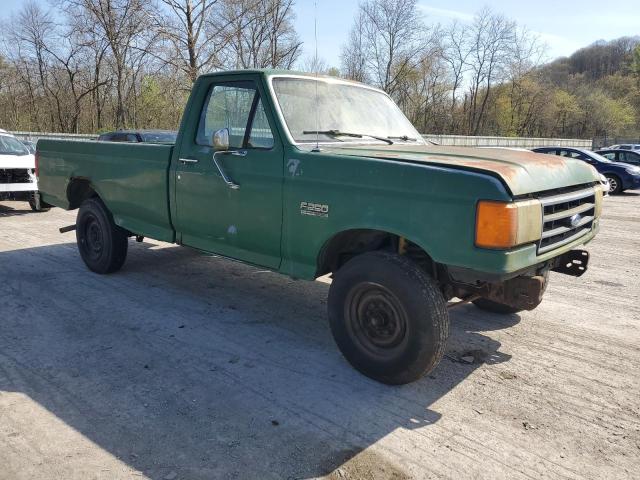 1FTEF25Y7JNB48150 - 1988 FORD F250 GREEN photo 4