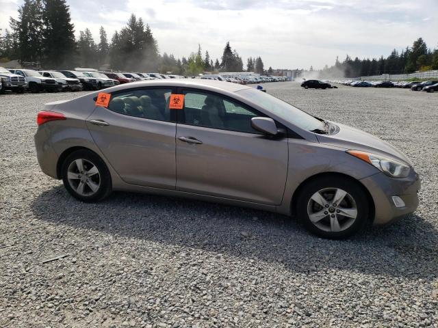 5NPDH4AE0CH137488 - 2012 HYUNDAI ELANTRA GLS BROWN photo 4