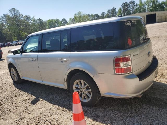 2FMGK5B85EBD20215 - 2014 FORD FLEX SE SILVER photo 2