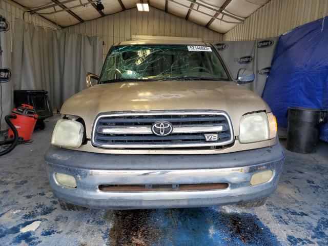 5TBRT34142S253916 - 2002 TOYOTA TUNDRA ACCESS CAB TAN photo 5