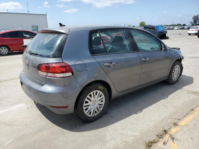 WVWDB7AJ8CW289528 - 2012 VOLKSWAGEN GOLF GRAY photo 3