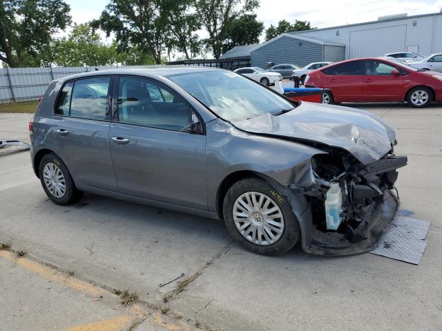 WVWDB7AJ8CW289528 - 2012 VOLKSWAGEN GOLF GRAY photo 4