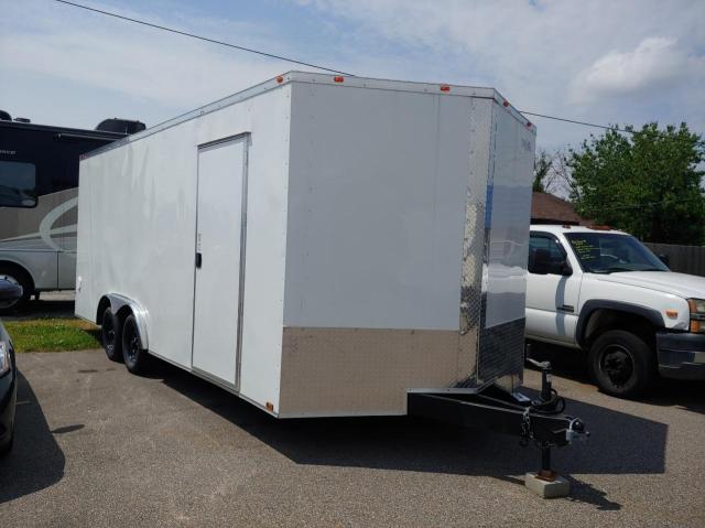 55YBC2024MN045607 - 2021 CARGO TRAILER WHITE photo 1