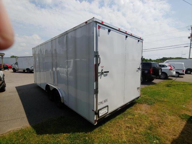 55YBC2024MN045607 - 2021 CARGO TRAILER WHITE photo 3