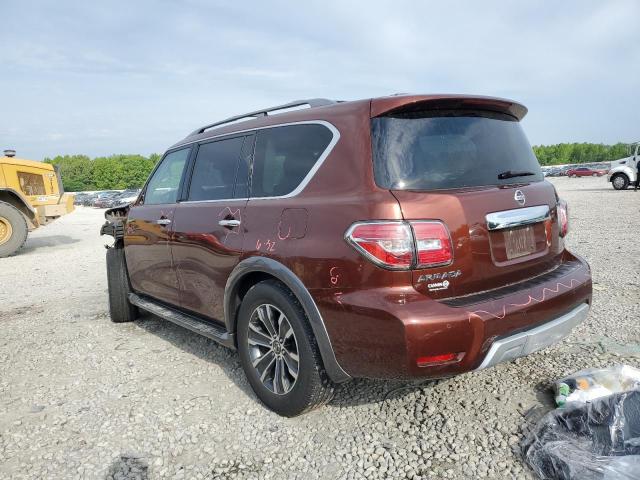 JN8AY2ND4J9054407 - 2018 NISSAN ARMADA SV BROWN photo 2