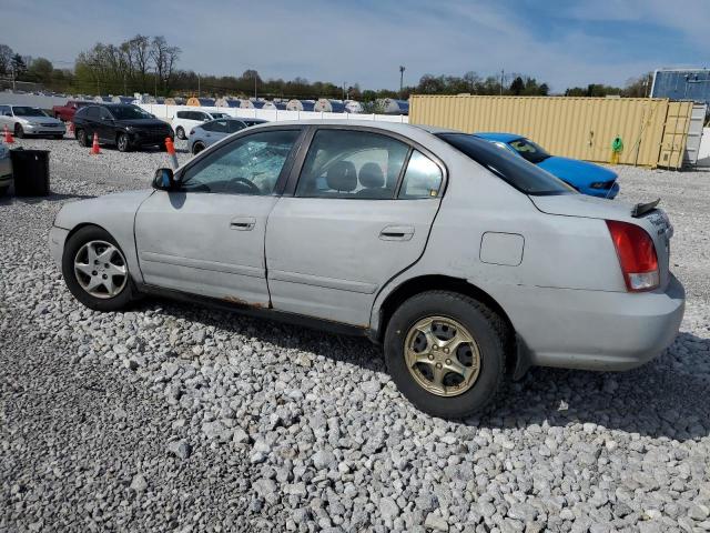 KMHDN45D22U332213 - 2002 HYUNDAI ELANTRA GLS SILVER photo 2