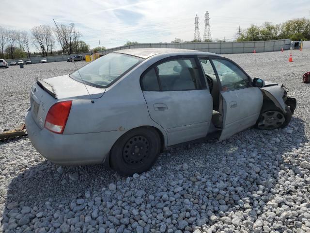 KMHDN45D22U332213 - 2002 HYUNDAI ELANTRA GLS SILVER photo 3