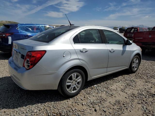 1G1JC5SG9D4226936 - 2013 CHEVROLET SONIC LT SILVER photo 3