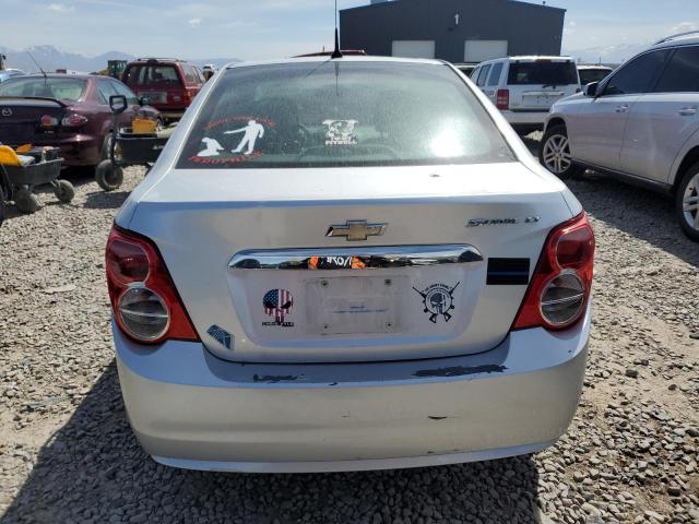 1G1JC5SG9D4226936 - 2013 CHEVROLET SONIC LT SILVER photo 6